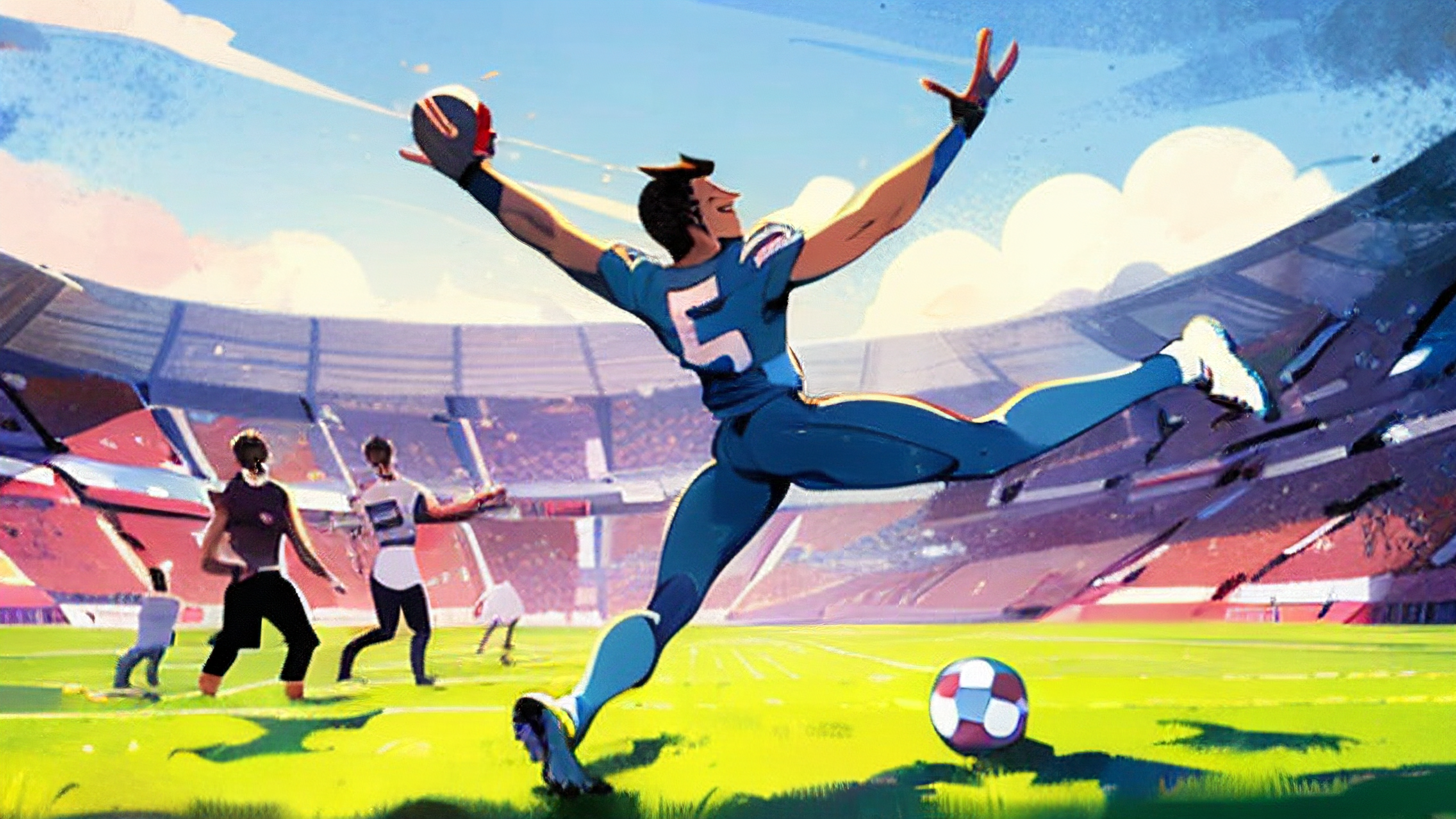 足球场上的激情碰撞神秘来临 足球场上的激情碰撞神秘来临